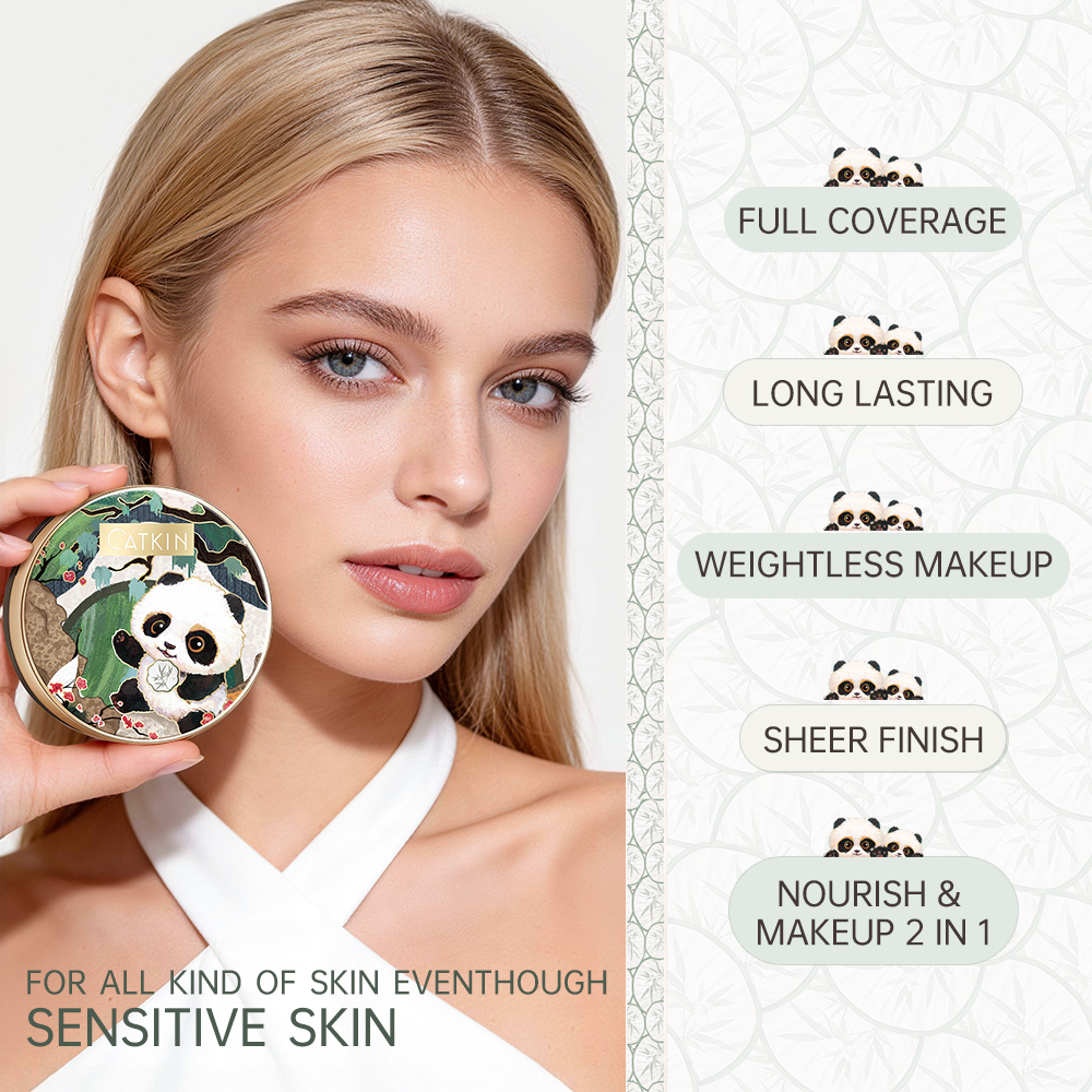 Concealer Full Coverage - Panda Land Full Coverage Cushion Fondation,