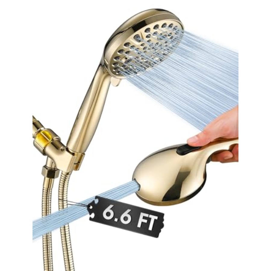 Setting Spray - High Pressure 10 Setting Handheld Shower