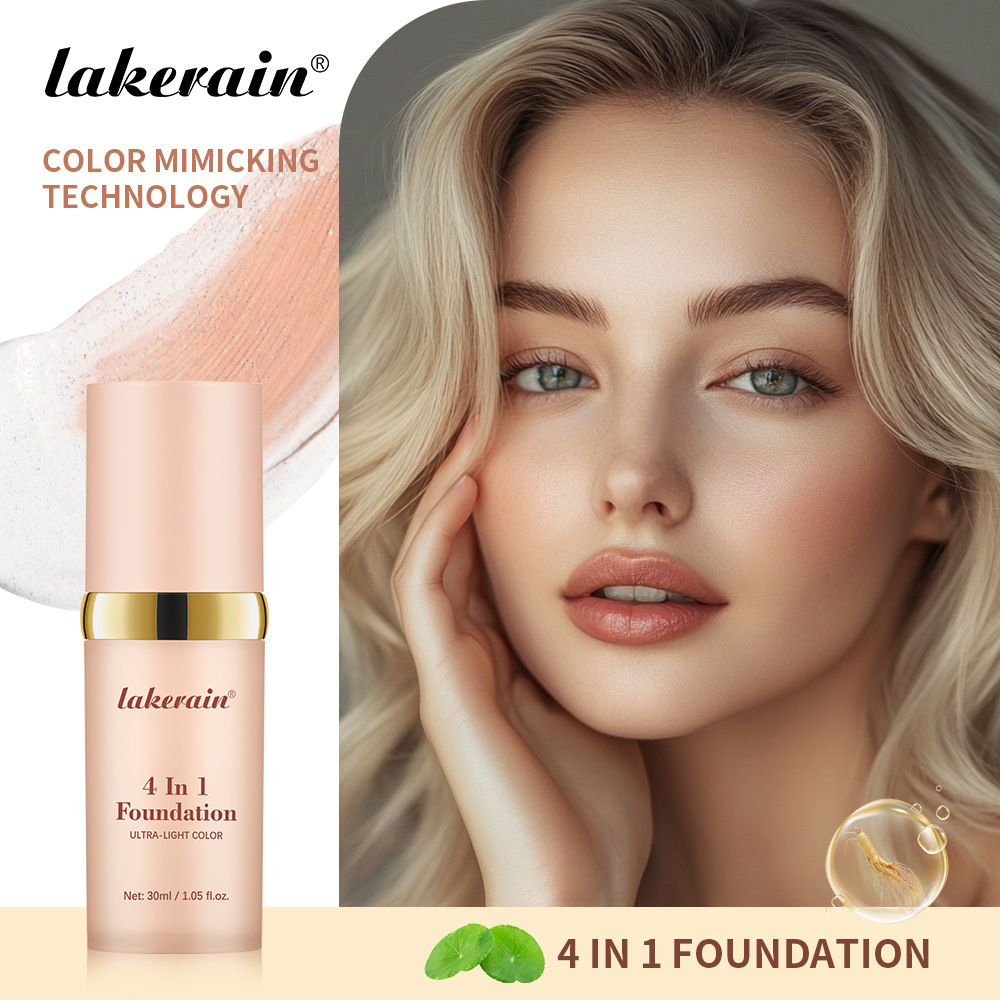 Concealer Full Coverage - Multi-function Liquid Foundation Matte Finish Full