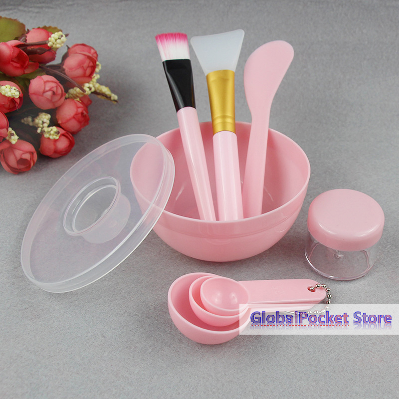 Beauty Makeup Supply - Facial Brush Mask Bowl Spoon Set