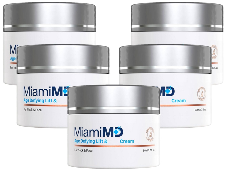 Anti-Aging Face Cream - Miami MD Advanced Crepe Fix -