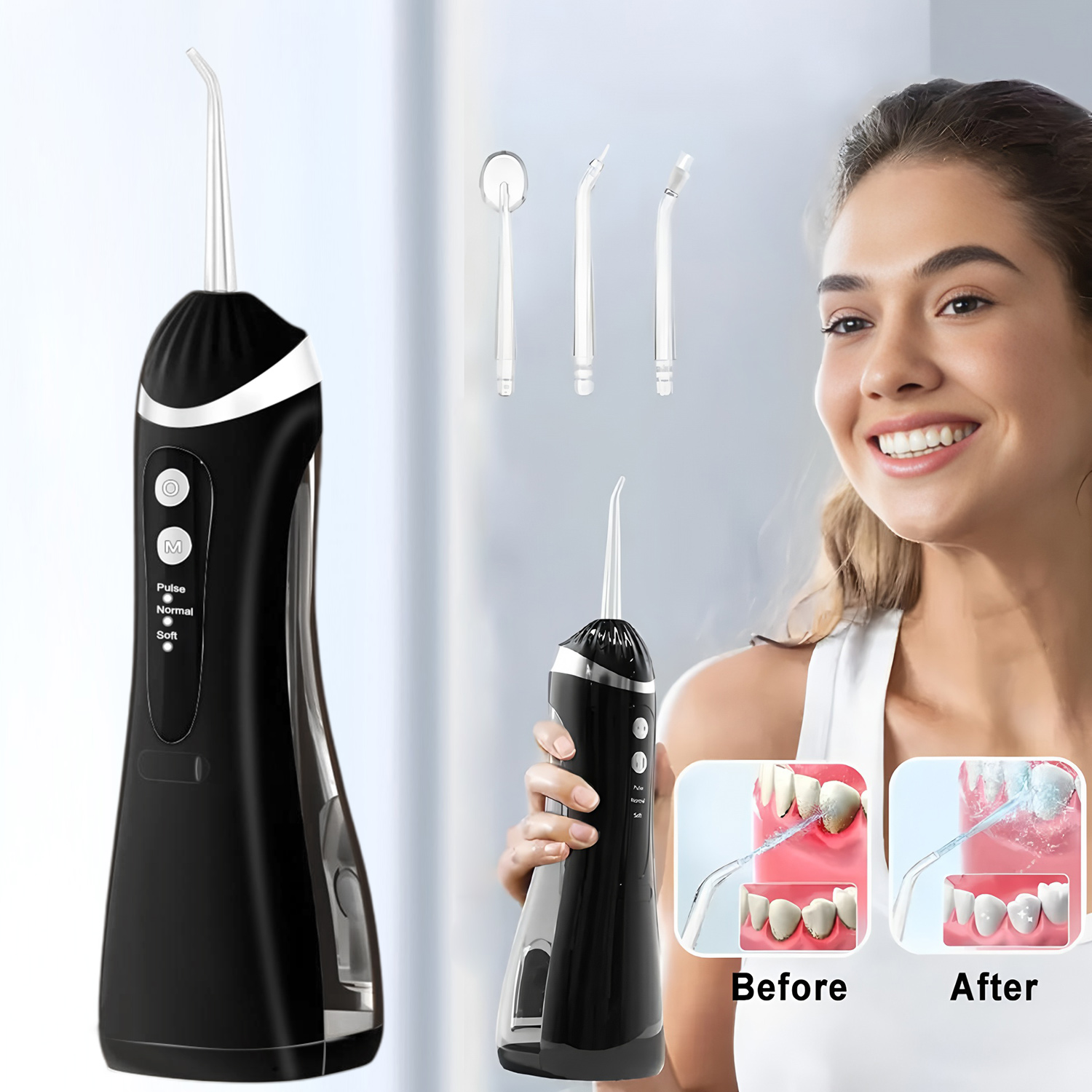 Portable Cordless Dental Water - Micellar Water Cleanser บทวิจารณ์และราคา