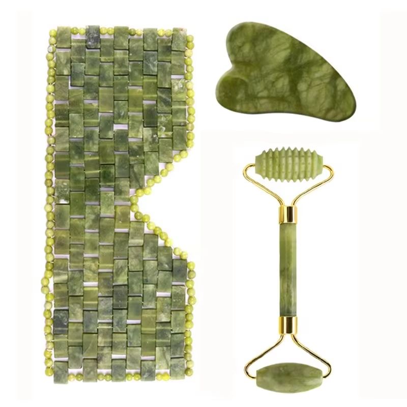 Jade Eye Mask Facial Massager  - Jade Roller Gua Sha บทวิจารณ์และราคา