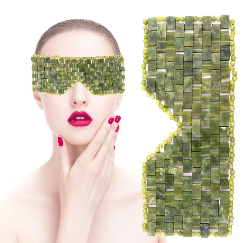 Jade Eye Mask Facial Massager  - Jade Roller Gua Sha บทวิจารณ์และราคา