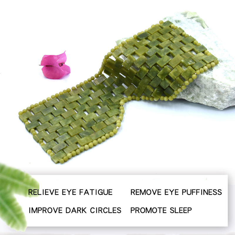 Jade Eye Mask Facial Massager  - Jade Roller Gua Sha บทวิจารณ์และราคา