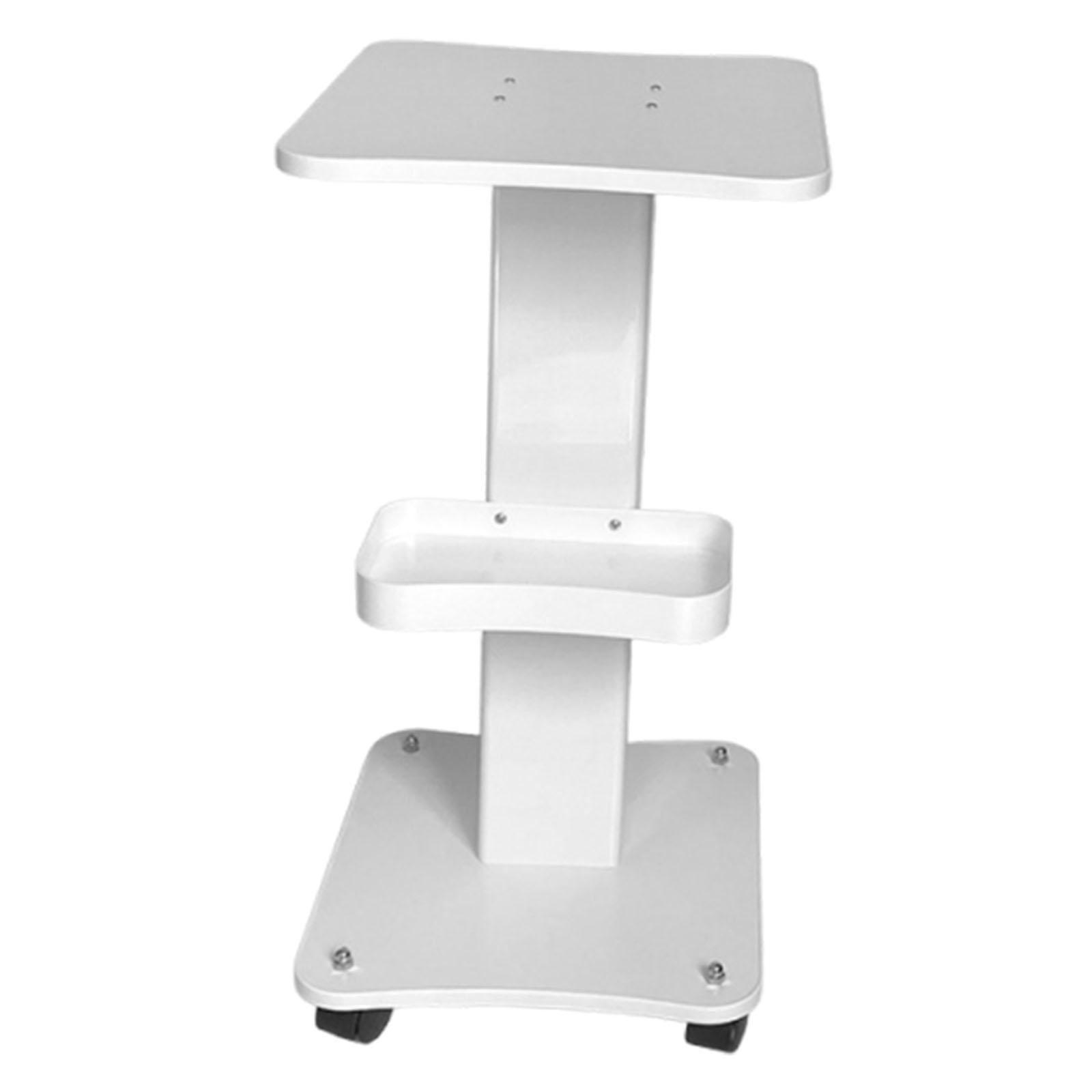 Salon Cart Shelf White 3 Stage - Beauty Lab Makeup บทวิจารณ์และราคา