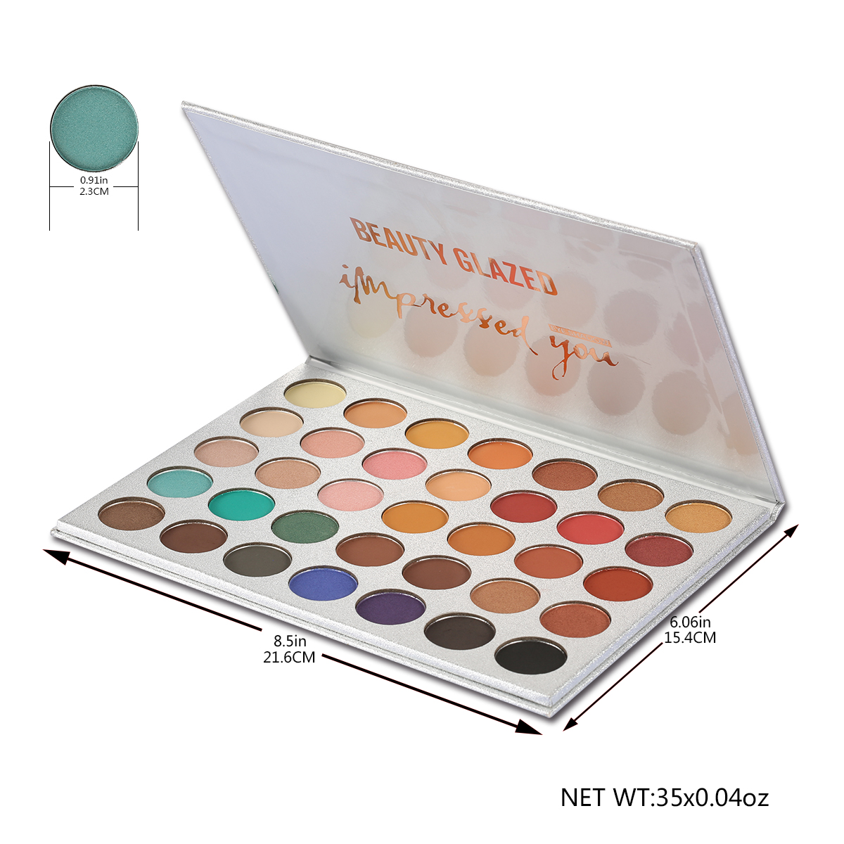 Beauty Glazed Impressed Me Per - Beauty Impressions Makeup บทวิจารณ์และราคา