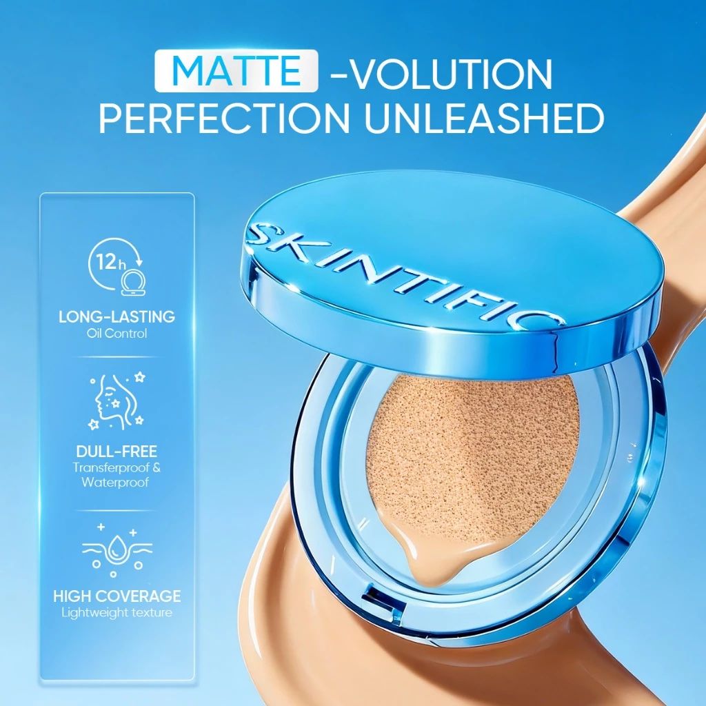 SKINTIFIC Perfect Stay Cushion - Concealer Full Coverage บทวิจารณ์และราคา