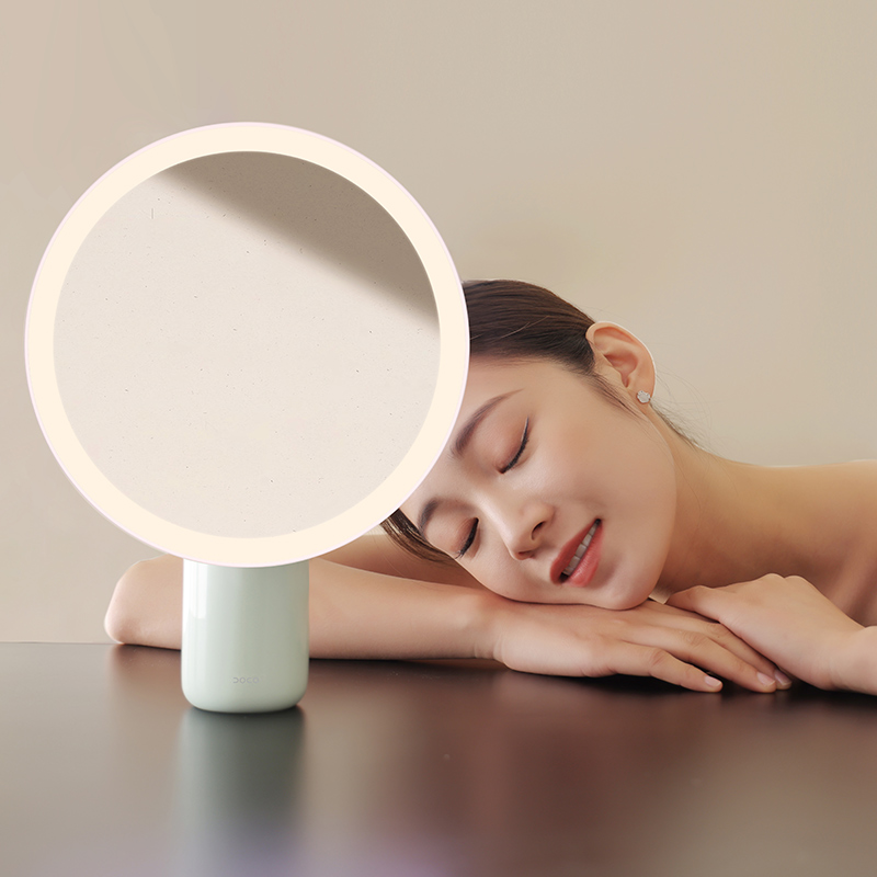 DOCO Table Makeup Mirror LED L - Beauty Lab Makeup บทวิจารณ์และราคา