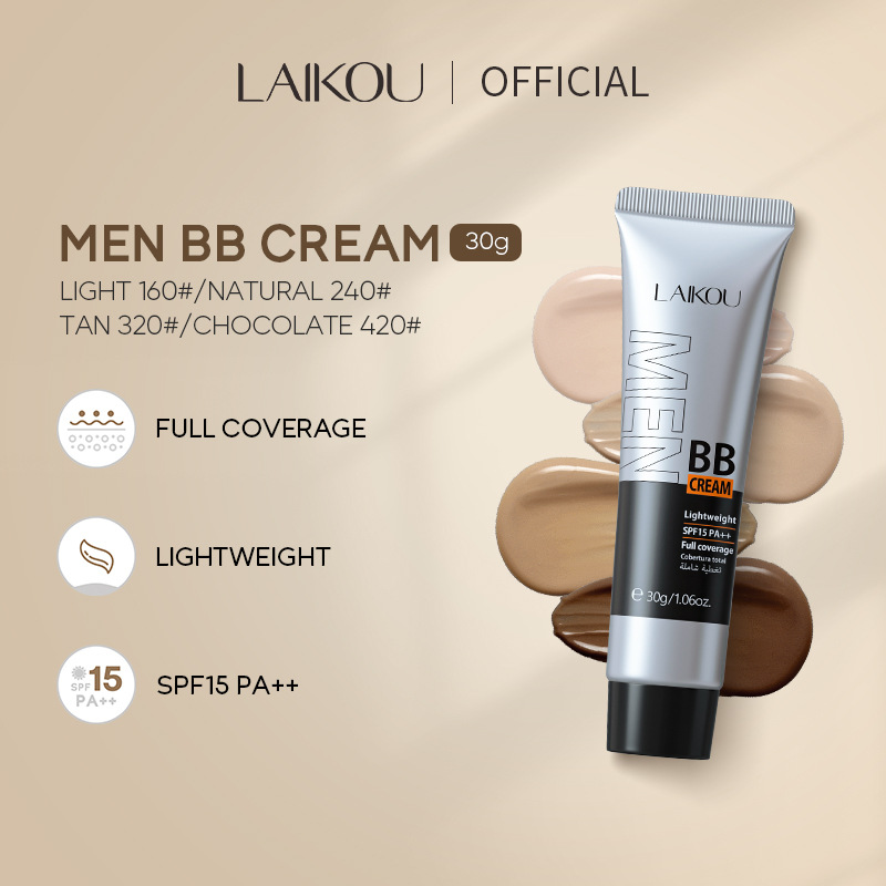 Men's BB Cream-Full Coverage L - Concealer Full Coverage บทวิจารณ์และราคา