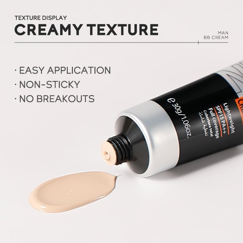 Men's BB Cream-Full Coverage L - Concealer Full Coverage บทวิจารณ์และราคา