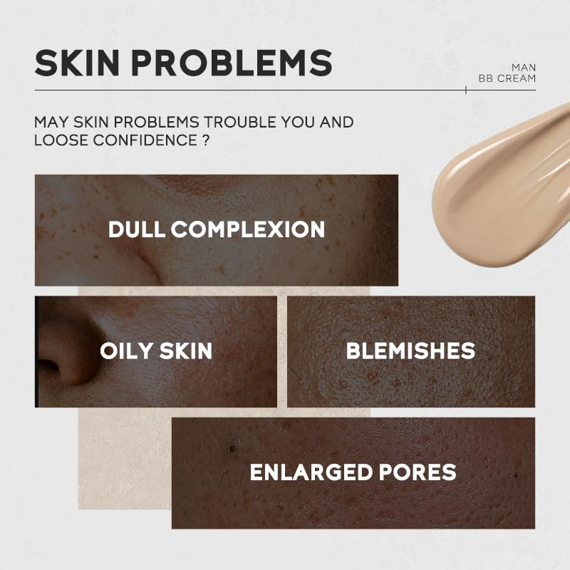 Men's BB Cream-Full Coverage L - Concealer Full Coverage บทวิจารณ์และราคา