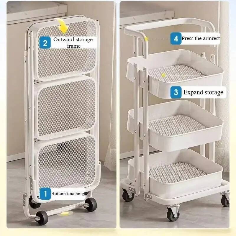 Furniture Salon Hair Trolley B - Beauty Makeup Trolley บทวิจารณ์และราคา