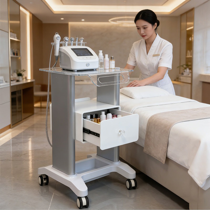 Beauty Salon Tray Cart Estheti - Beauty Makeup Trolley บทวิจารณ์และราคา