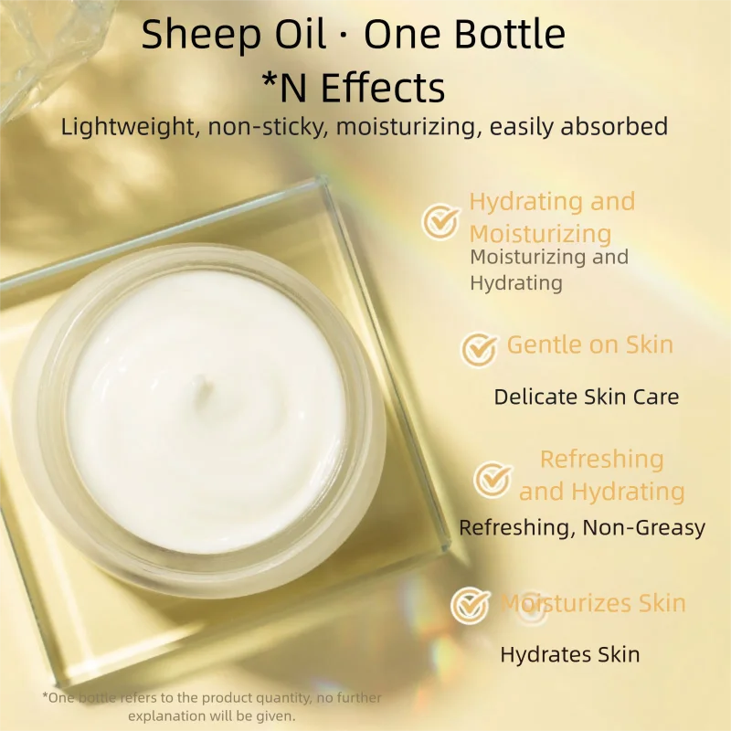 Anti Aging Sheep Oil Moisturiz - Anti-Aging Face Cream บทวิจารณ์และราคา