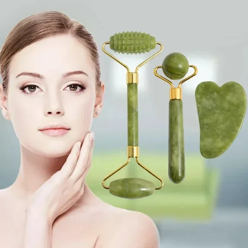 Hot SellingHot FashionNatural  - Jade Roller Gua Sha บทวิจารณ์และราคา