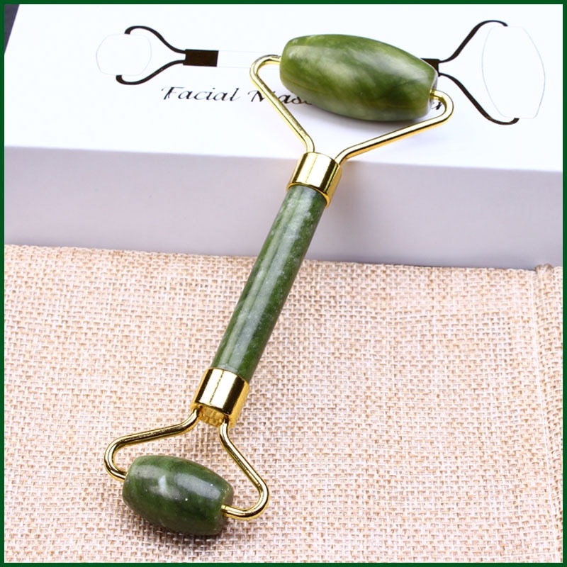 Skin Care Quartz Stone Natural - Jade Roller Gua Sha บทวิจารณ์และราคา