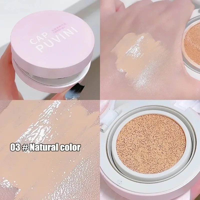 Cappuvini BB Cream Air Cushion - Concealer Full Coverage บทวิจารณ์และราคา