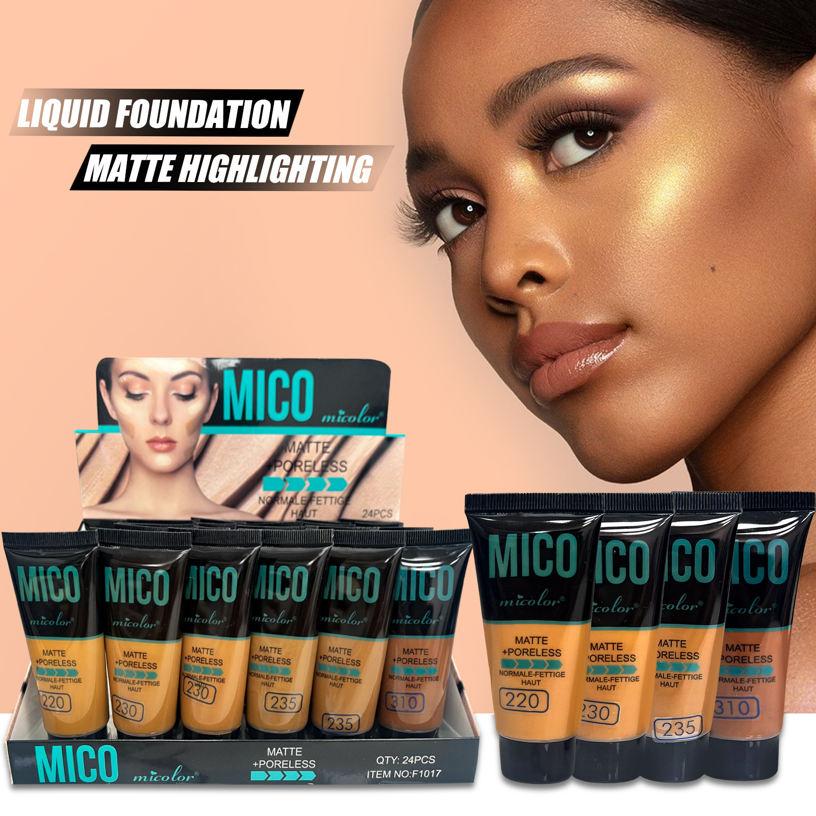 40ml Full Coverage For Black W - Concealer Full Coverage บทวิจารณ์และราคา