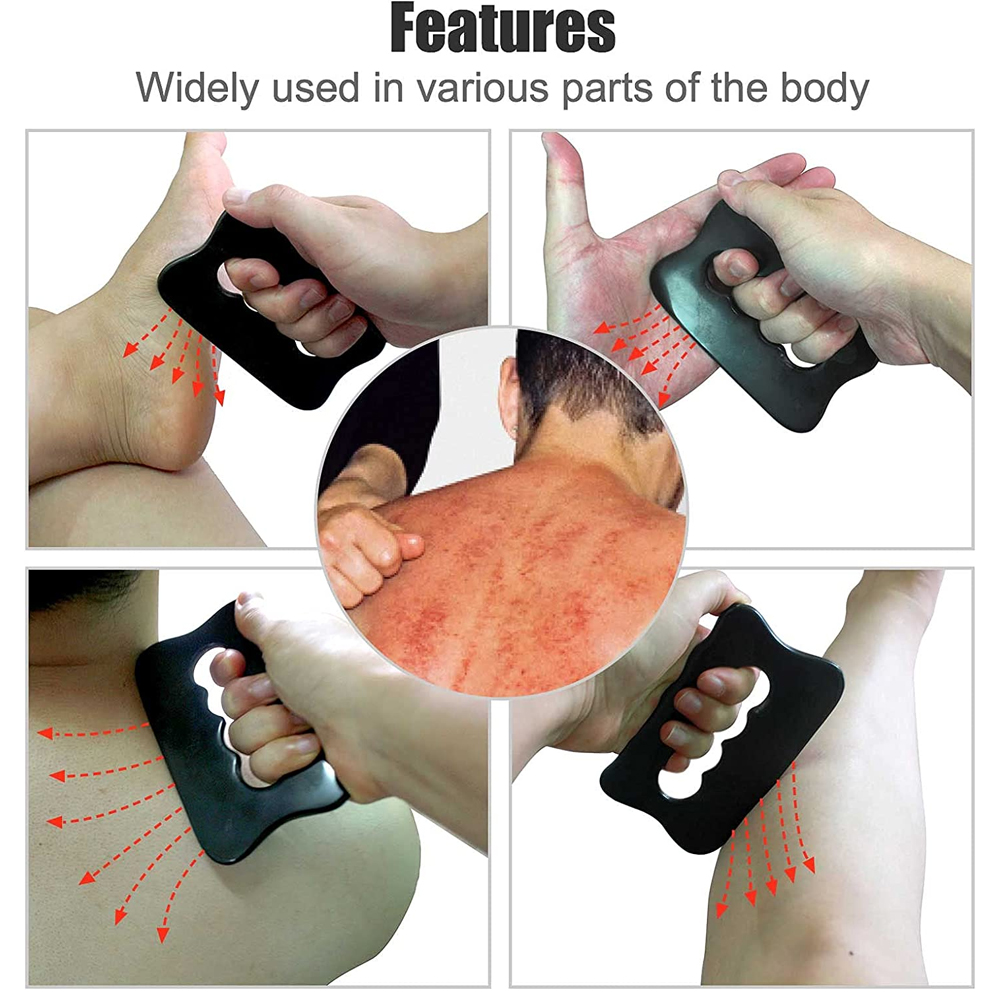 1 PCS Gua Sha Massage Tool, Bi - Jade Roller Gua Sha บทวิจารณ์และราคา