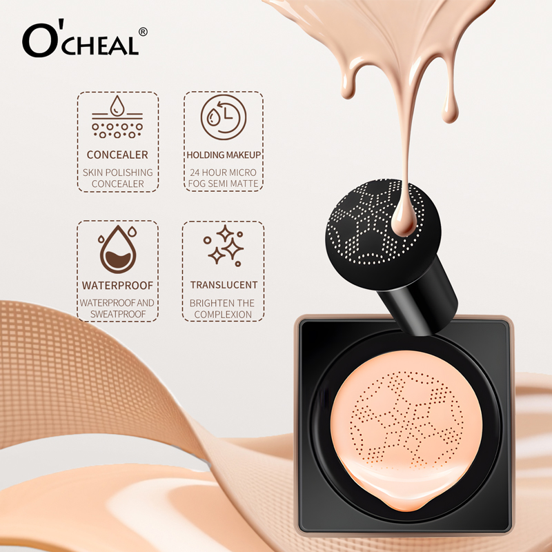 O'CHEAL Mushroom Cushion CC Cr - Concealer Full Coverage บทวิจารณ์และราคา