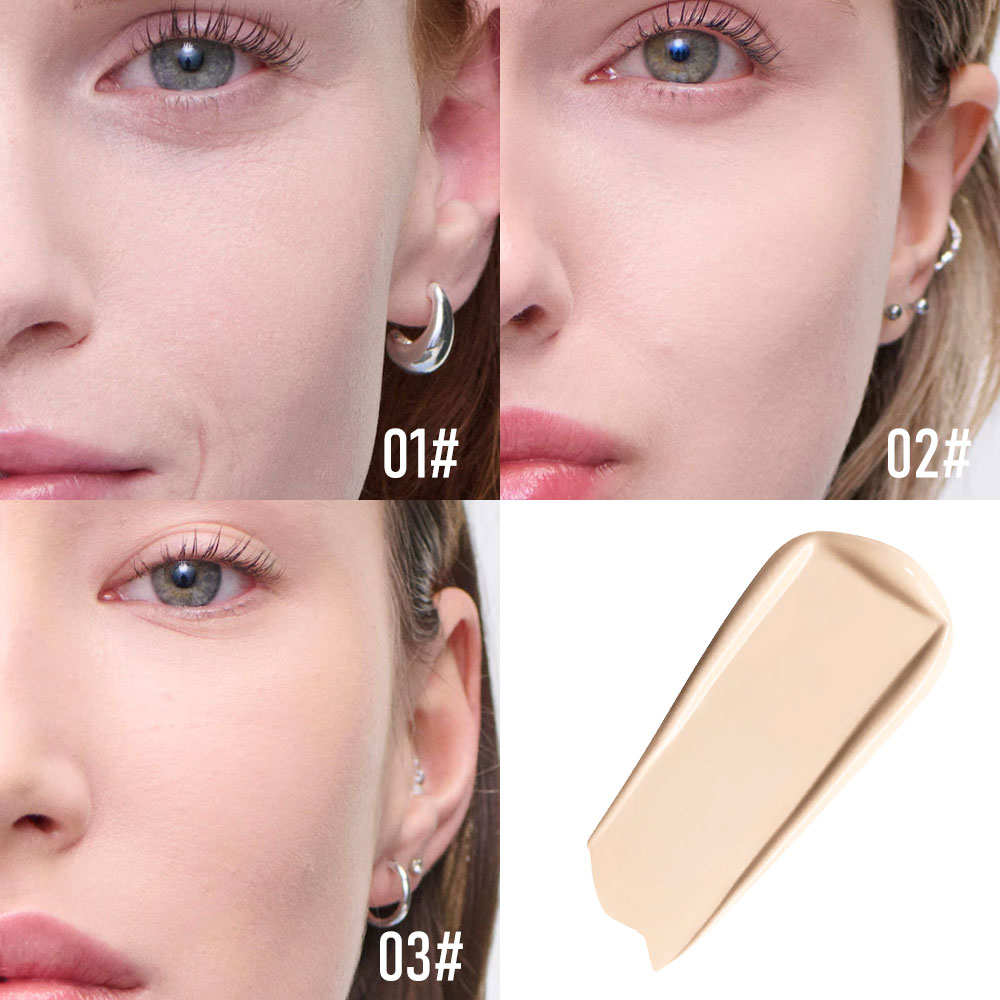 4 In 1 Foundation Long-wearing - Concealer Full Coverage บทวิจารณ์และราคา