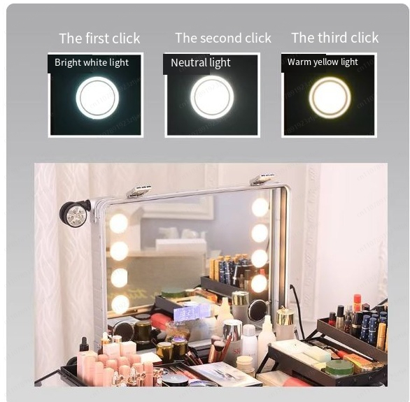 22 inch Trolley Suitcase LED L - Beauty Makeup Trolley บทวิจารณ์และราคา