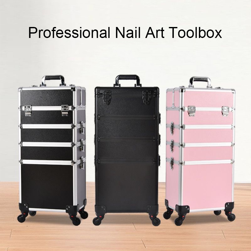 Professional 2/3/4 layers trol - Beauty Makeup Trolley บทวิจารณ์และราคา