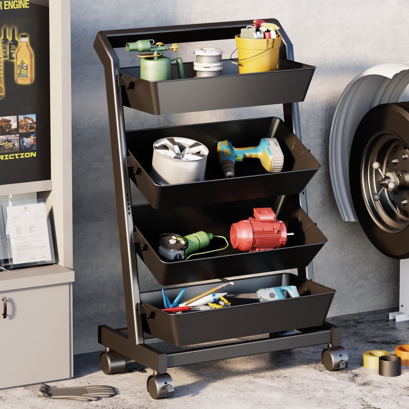 Salon Storage Cart Mobile Orga - Beauty Makeup Trolley บทวิจารณ์และราคา