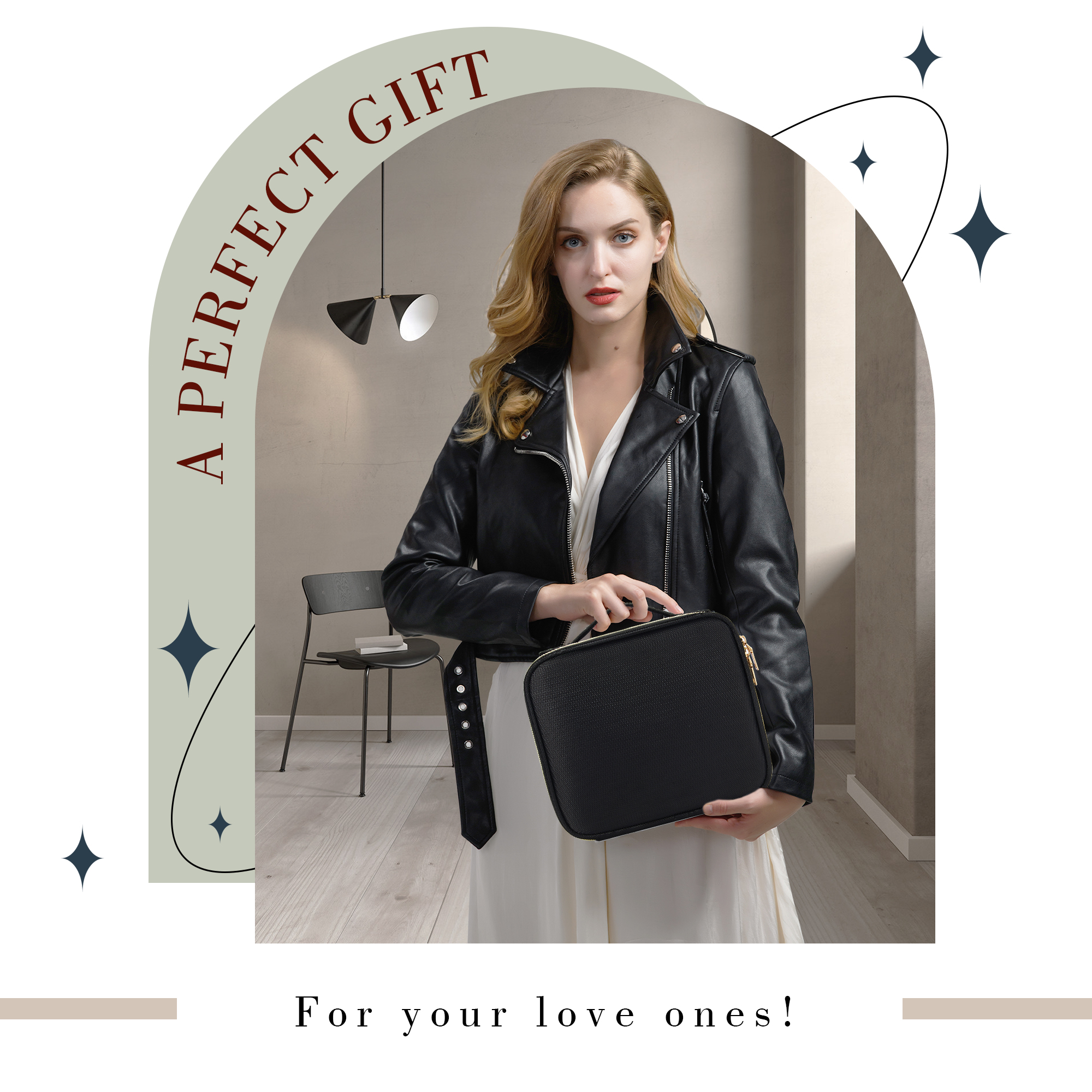 Cosmetic Case Makeup Bag Vanit - Beauty & Makeup Katia Di Paola บทวิจารณ์และราคา