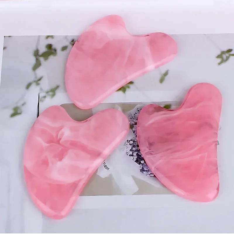 Natural Resin Gua Sha Scraper  - Jade Roller Gua Sha บทวิจารณ์และราคา