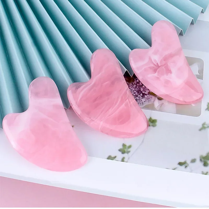 Natural Resin Gua Sha Scraper  - Jade Roller Gua Sha บทวิจารณ์และราคา