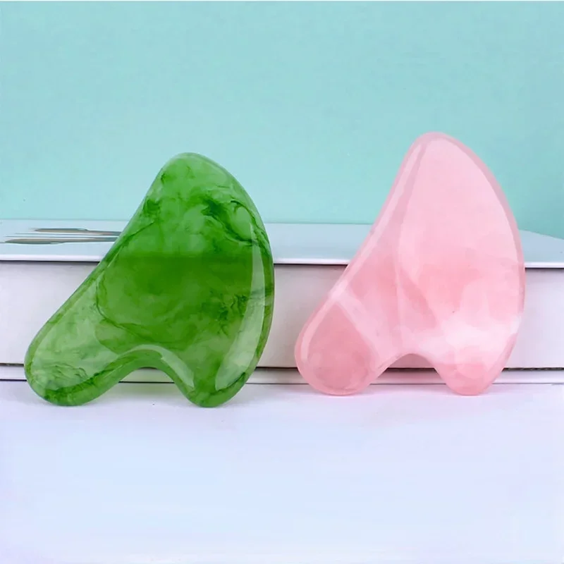 Natural Resin Gua Sha Scraper  - Jade Roller Gua Sha บทวิจารณ์และราคา