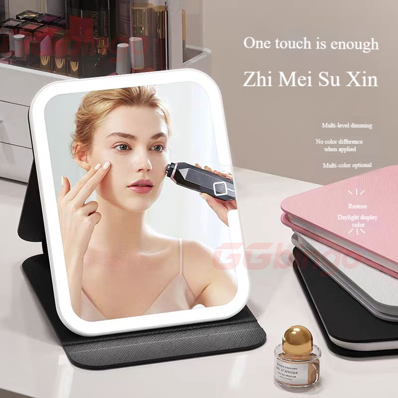 LED Dimmable Makeup Mirror Por - Beauty Makeup Fashion บทวิจารณ์และราคา