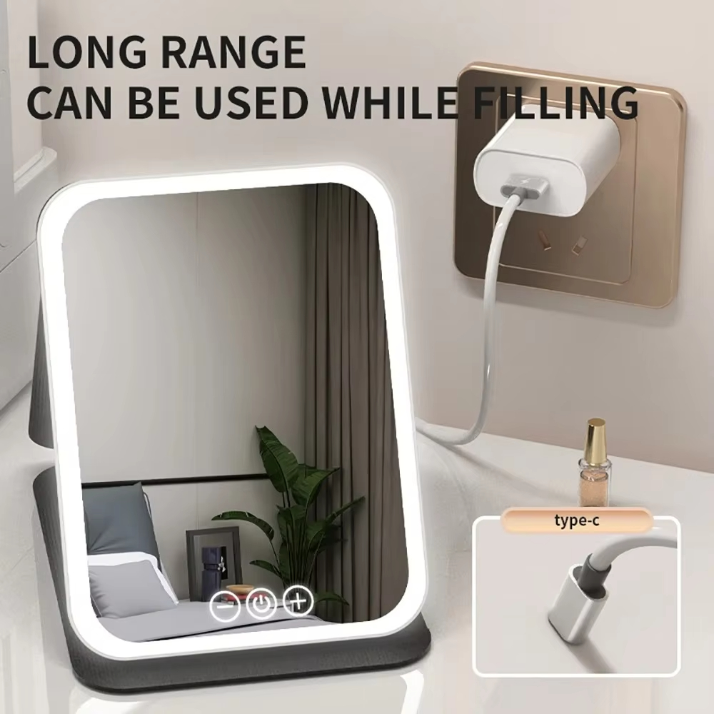 LED Dimmable Makeup Mirror Por - Beauty Makeup Fashion บทวิจารณ์และราคา