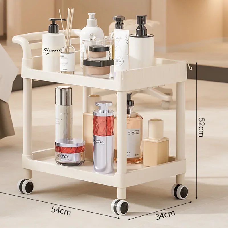 Metal Auxiliary Cart Beauty Ro - Beauty Makeup Trolley บทวิจารณ์และราคา