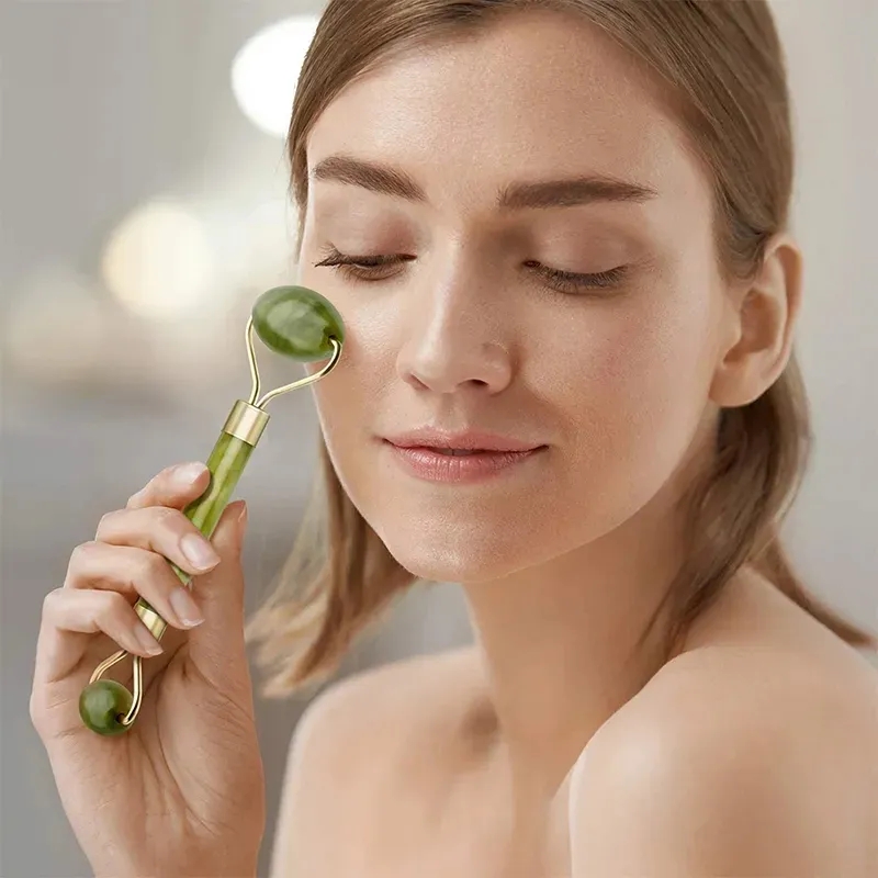 Natural Jade Roller Gua Sha Ma - Jade Roller Gua Sha บทวิจารณ์และราคา