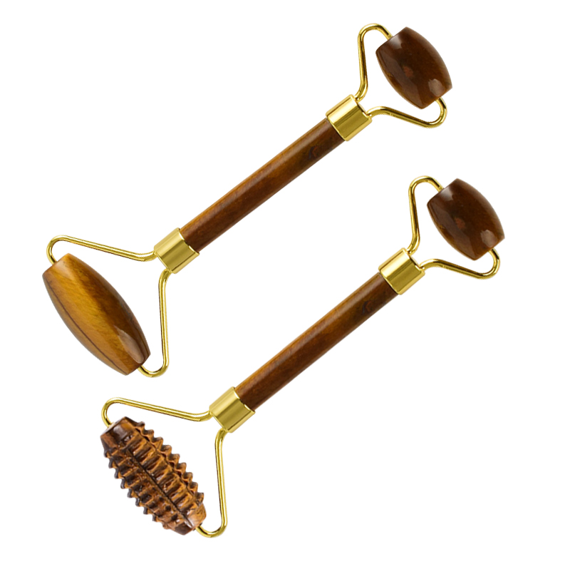 Natural Tiger Eye Jade Roller  - Jade Roller Gua Sha บทวิจารณ์และราคา