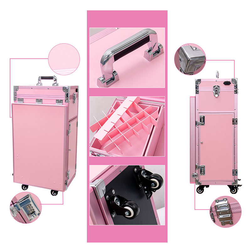 Professional Makeup Suitcase L - Beauty Makeup Trolley บทวิจารณ์และราคา