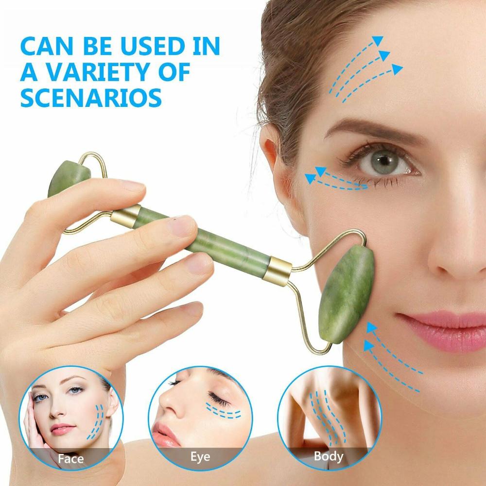 Jade Stone Face Roller Beauty  - Jade Roller Gua Sha บทวิจารณ์และราคา