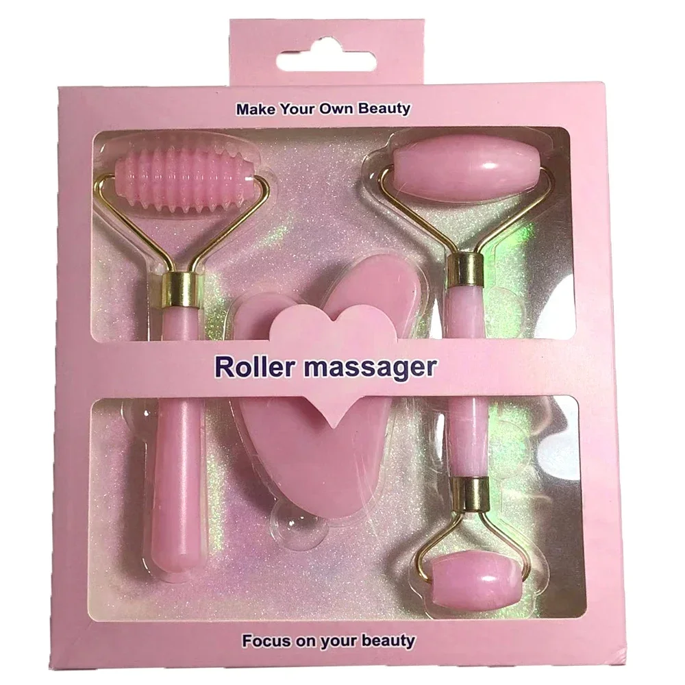 Resin Roller Massager for Face - Jade Roller Gua Sha บทวิจารณ์และราคา