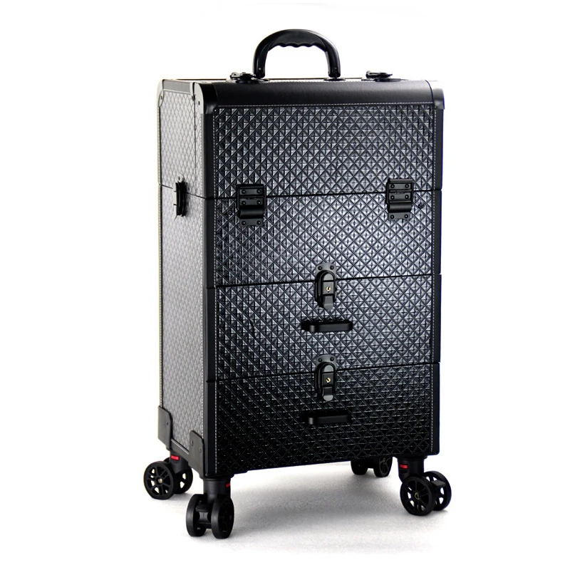 New Trolley cosmetic bag,rolli - Beauty Makeup Trolley บทวิจารณ์และราคา