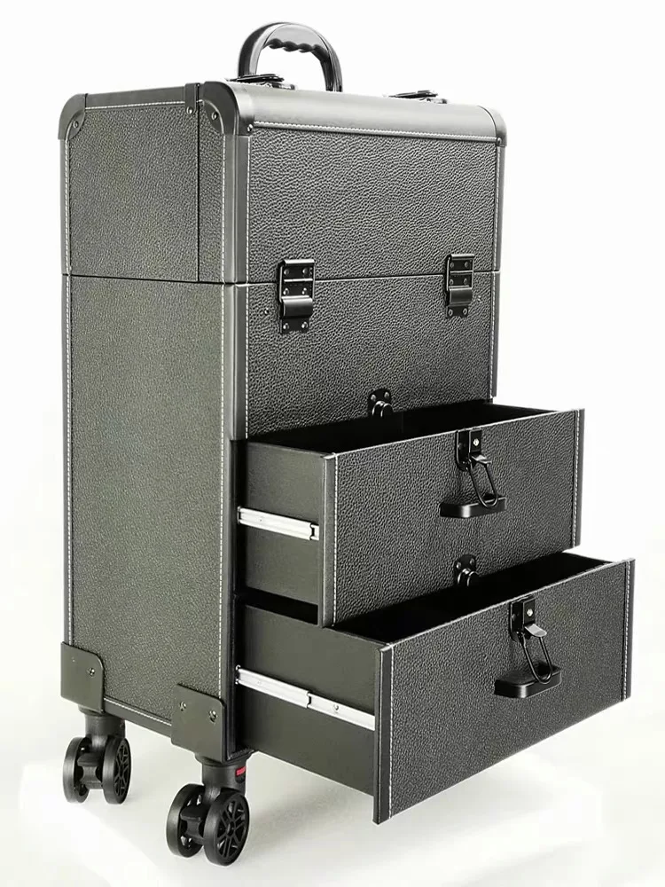 New Trolley cosmetic bag,rolli - Beauty Makeup Trolley บทวิจารณ์และราคา