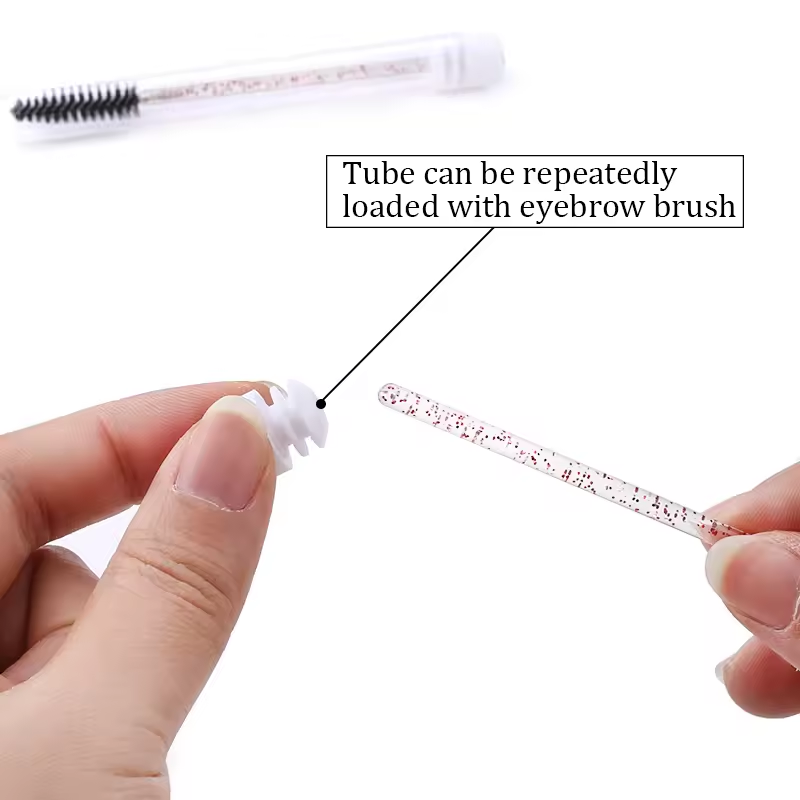 Eyelash Brush Tube With Eyebro - Beauty Makeup Supply บทวิจารณ์และราคา