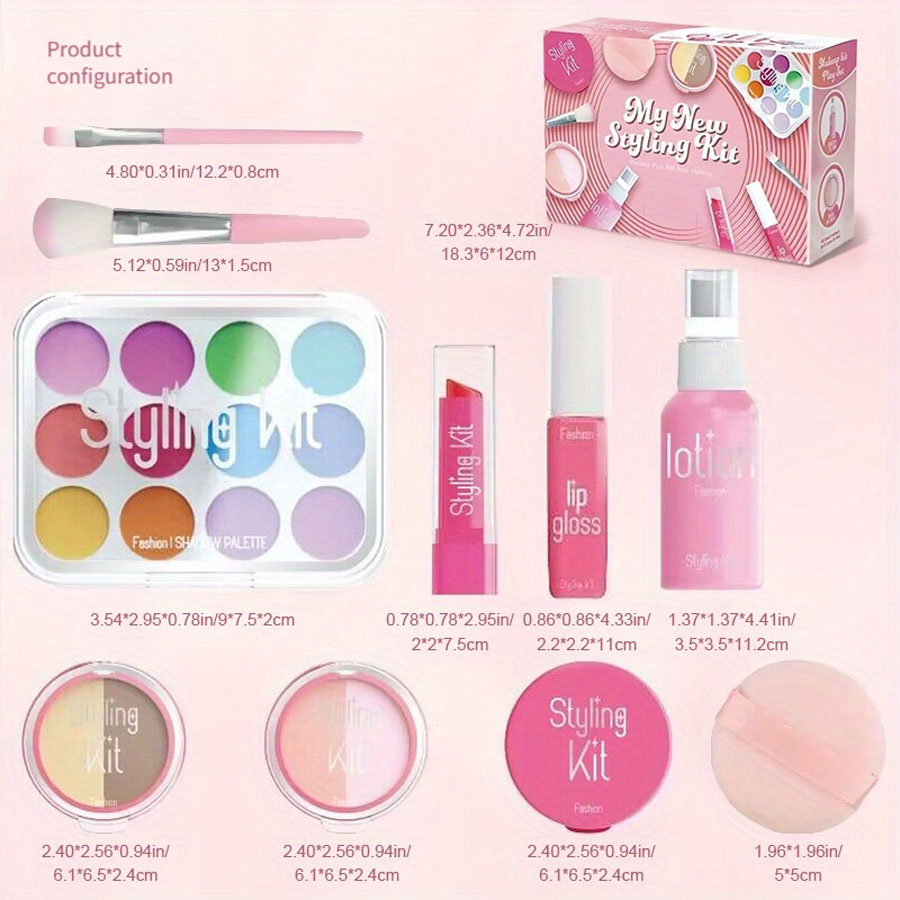Kids Pretend Makeup Toy Set, N - Beauty Makeup Supply บทวิจารณ์และราคา
