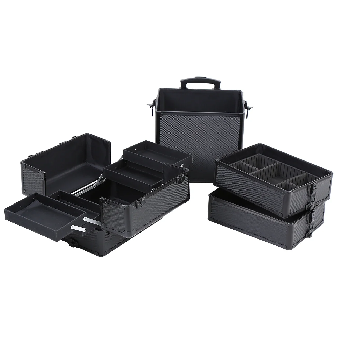-4 In 1 Trolley Make Up Case H - Beauty Makeup Trolley บทวิจารณ์และราคา