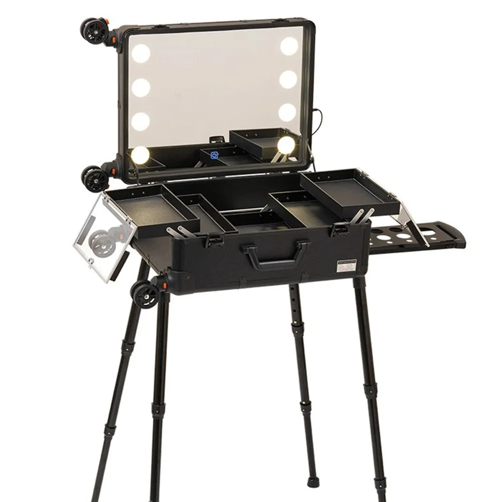 Aluminum Frame Professional Ro - Beauty Makeup Trolley บทวิจารณ์และราคา