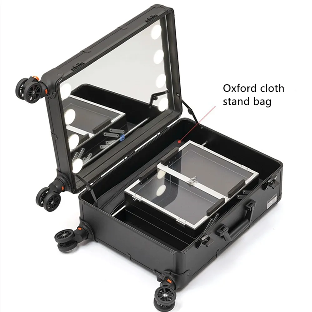Aluminum Frame Professional Ro - Beauty Makeup Trolley บทวิจารณ์และราคา
