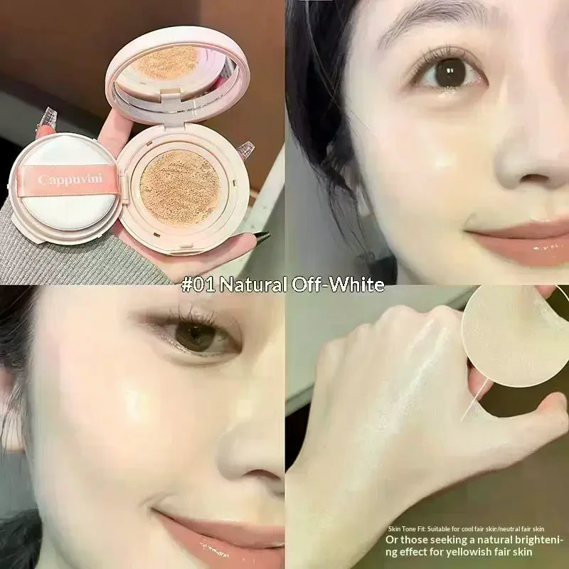 Cappuvini Air Cushion BB Cream - Concealer Full Coverage บทวิจารณ์และราคา