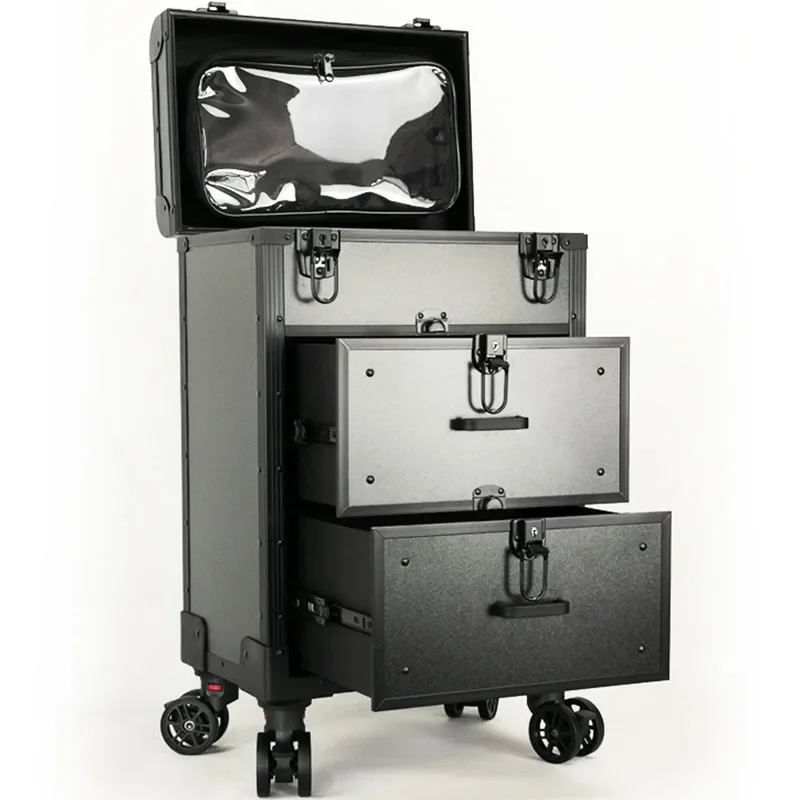 220V NEW Aluminum Alloy Profes - Beauty Makeup Trolley บทวิจารณ์และราคา